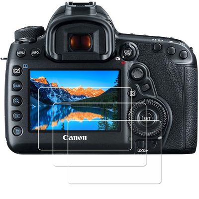 PCTC EOS 5DIV Screen Protector Tempered Glass Compatible for Canon EOS 5DIV 5D IV 5D4 5DIII 5D III 5D3 5DV 5D5 (3 Packs)
