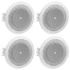 JBL 8124 - Full-Range In-Ceiling Loudspeaker with 70 Volt/100 Volt Taps (4 Pack) view 1