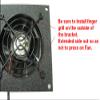 Coolerguys Programmable Thermostat Cooling Kit for Cabinets, AV, and Components (Plastic, Single 92mm) view 4