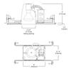 Halo H99TAT, 4" Housing Non-IC, Air-Tite Shallow Ceiling 120V Incandescent view 2