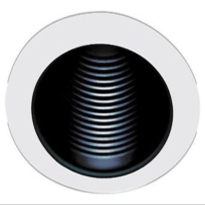 Elco Lighting ELM530KB 5" Metal Stepped Baffle with Lamp Holder Bracket - ELM530K