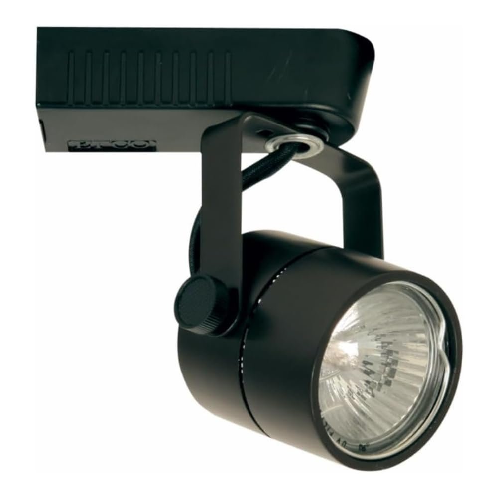 ELCO Lighting ET528B Low Voltage MR16 Cylinder Track Light Black