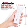 Amerelle LED Emergency Lights For Home Power Failure  Triple Function Power Failure Light and Plug In Flashlight Combo, With Rechargeable Battery  Be Snow Storm & Hurricane Ready (71134) view 4