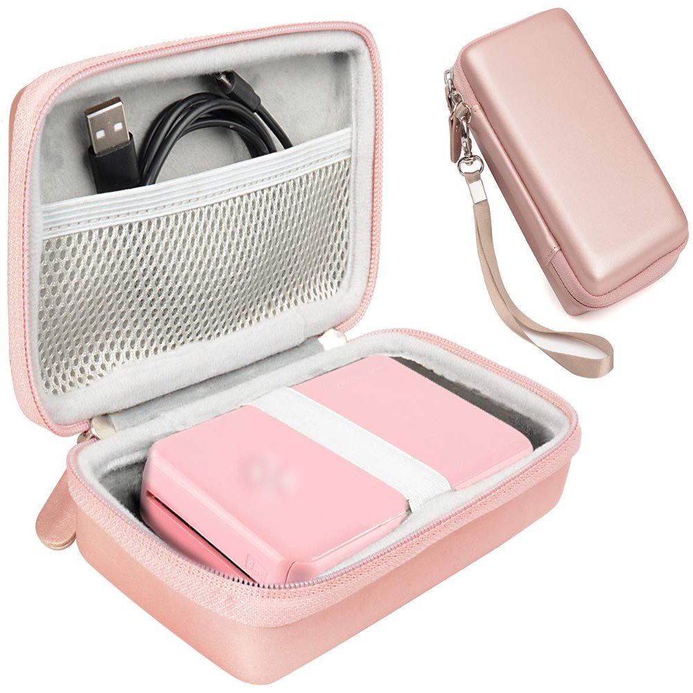 CaseSack Protective case for Kodak Step Wireless Mobile Photo Mini Printer,Step Instant Printer, Step Touch, Smile, Mini 2 HD Wireles, Mini, All-New Mini 2 Plus; HP Sprocket, Pickit M2