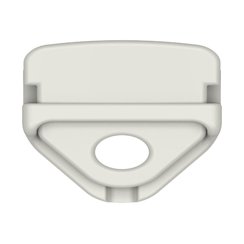 EasyKlip Mini 25202 150lbs Tarp Clip, White, 25-Pack