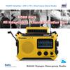 Kaito KA500 5-way Powered Solar Power,Dynamo Crank, Wind Up Emergency AM/FM/SW/NOAA Weather Alert Radio with Flashlight,Reading Lamp and Cellphone Charger, Yellow view 4