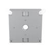 2-Gang Weatherproof Box, Five 1/2 in. Threaded Outlets, Gray view 3