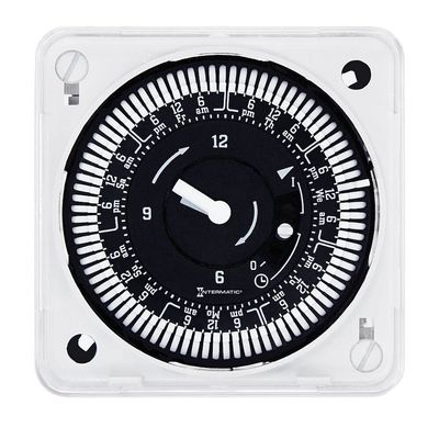 Grasslin by Intermatic MIL72ESWUZH-120 7-Day 120V Flush Mount Electromechanical Time Control with Manual Override