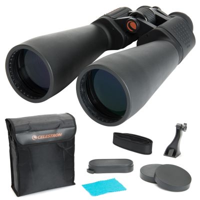 Celestron SkyMaster 25x70 Binoculars  Powerful Binoculars for Detailed Long-Distance Viewing and Binocular Astronomy  Multi-Coated Optics  Tripod Adapter & Carrying Case