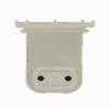 Leviton 660W Medium Bi-Pin Fluorescent Lampholder for T-8 T-12 Lamps Pedestal Slide-On Recessed Double Contact Stationary Style, 13571-NW, White view 1