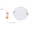 BRILLIHOOD 12W 6-inch Ultra-Thin Round LED Recessed Ceiling Panel Down Light with Driver, 1,000 Lumens, 80W Incandescent Equivalent, Home, Office, Commercial Lighting - Pack of 10, 5000K Daylight view 3