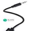3.5mm Headphone Splitter Cable,ONXE 1/8 Inch AUX Stereo Jack Audio Splitter 1 Male to 2 3 4 Female Adapter Cable for Mp3 Player Mobile Phone Laptop, PC Headphone Speakers(Black) view 4