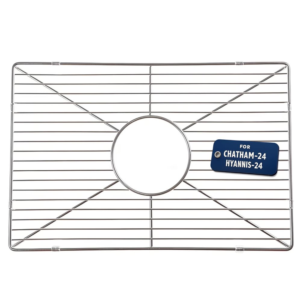 Nantucket Sinks Stainless Steel Sink Protector Bottom Grid BG-HC24
