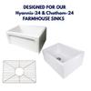 Nantucket Sinks Stainless Steel Sink Protector Bottom Grid BG-HC24 view 3