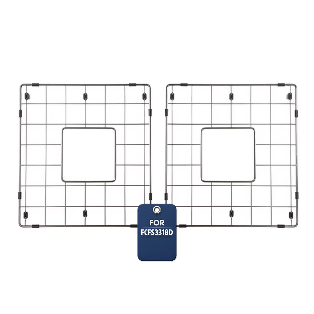 Nantucket Sinks BG-VC3318D - Nantucket Sinks Stainless Steel Bottom Grids Set BG-VC3318D
