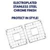 Nantucket Sinks BG-VC3318D - Nantucket Sinks Stainless Steel Bottom Grids Set BG-VC3318D view 4