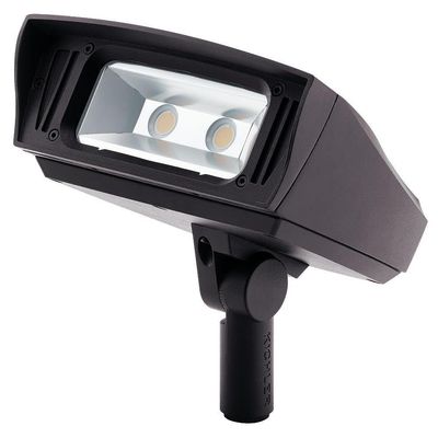 Kichler 16223AZT30 Transitional Flood from Landscape LED Collection Dark Finish, 7.00 inches, Textured Architectural Bronze