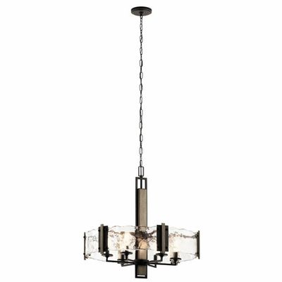 Kichler Aberdeen 6-Light Chandelier Light, Olde Bronze