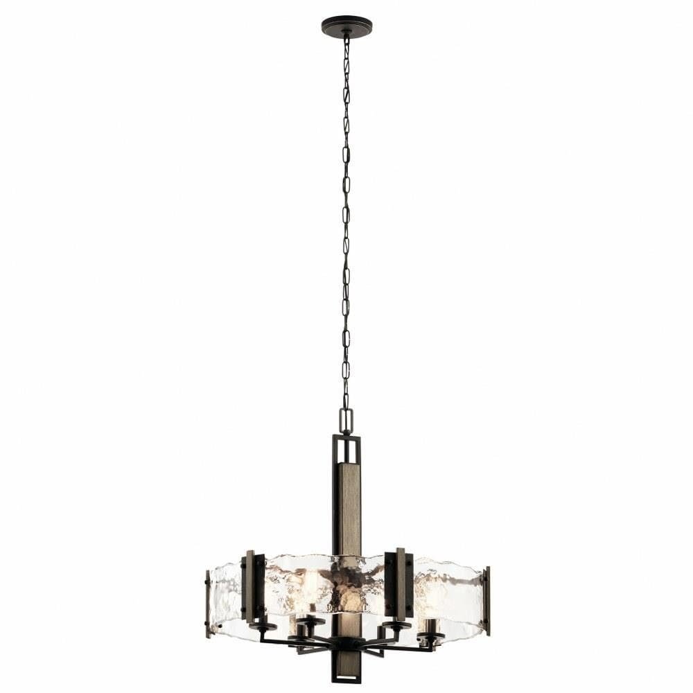 Kichler Aberdeen 6-Light Chandelier Light, Olde Bronze