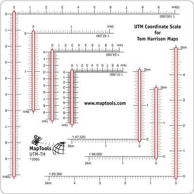 MapTools Tom Harrison Map Series UTM Slots