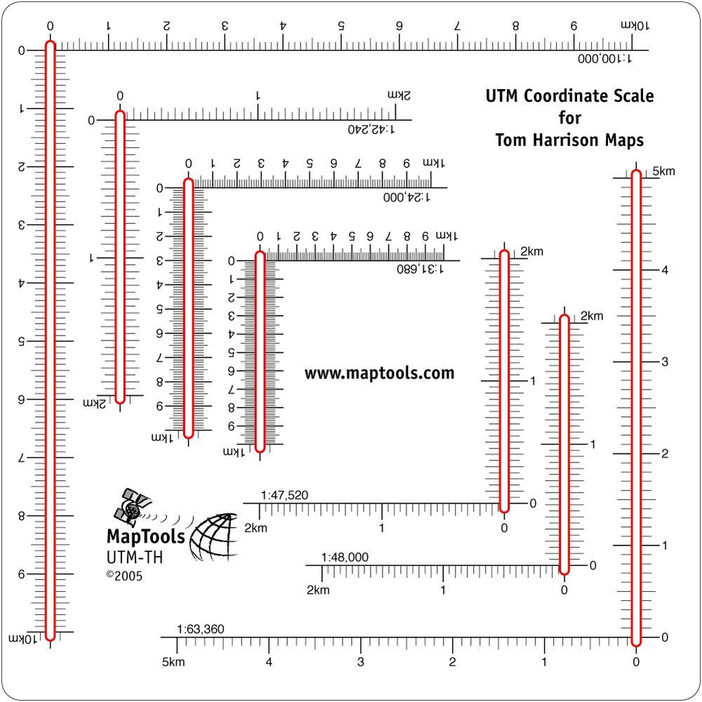 MapTools Tom Harrison Map Series UTM Slots