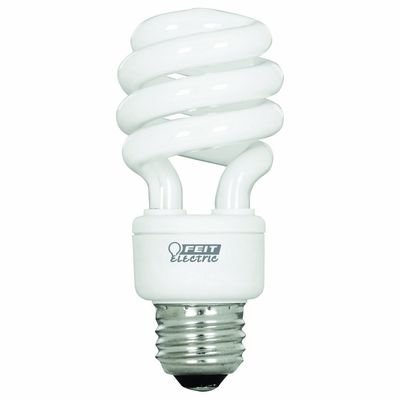 Feit Electric ESL13T/12 13-Watt Mini Twist Compact Fluorescent Lamps, 12-Pack
