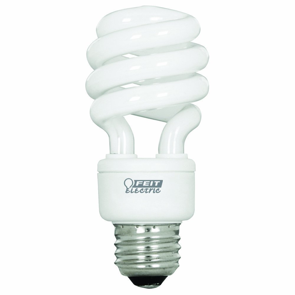 Feit Electric ESL13T/12 13-Watt Mini Twist Compact Fluorescent Lamps, 12-Pack
