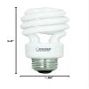 Feit Electric ESL13T/12 13-Watt Mini Twist Compact Fluorescent Lamps, 12-Pack view 2
