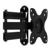 Mount-It! TV Wall Mount, Universal Fit for 19, 20, 24, 27, 32, 34, 37 and 40 Inch TVs and Computer Monitors, Full Motion Tilt and Swivel 14 Extension Arm, VESA 75, 100 Compatible view 1