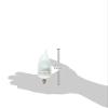 TCP 8TFC03F Cold Cathode Decorative Torpedo - 15 Watt eq. (only 3w used) Soft White (2700K) Candelabra Base Frosted Flame Tip Chandelier Light Bulb (120 Lumens) view 2