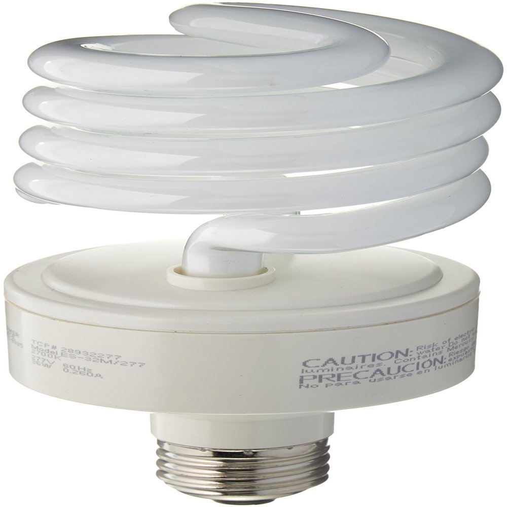 TCP 28932277 32-watt 2700-Kelvin Springlamp Light Bulb, 277-volt