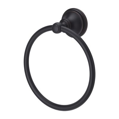 Pfister, BRB-TB0Y, Tisbury 6-3/16" Wall Mounted Towel Ring, Tuscan Bronze