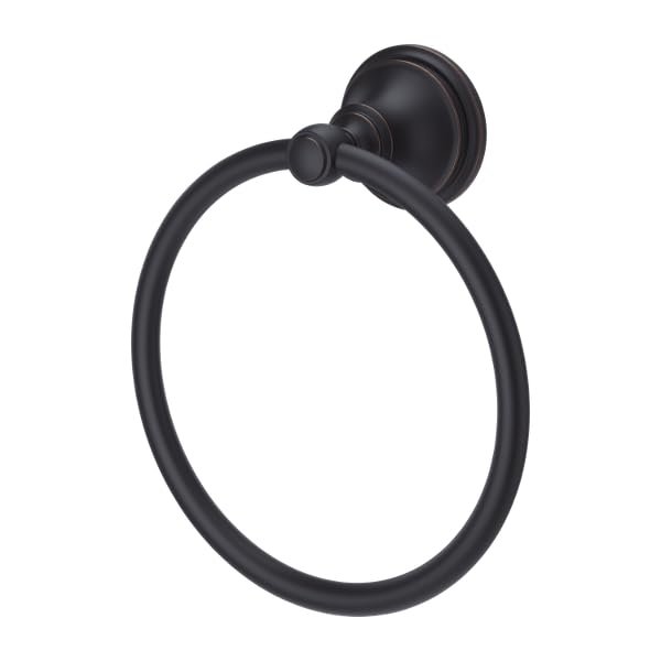 Pfister, BRB-TB0Y, Tisbury 6-3/16" Wall Mounted Towel Ring, Tuscan Bronze
