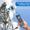 JWM Long Range Guard Tour Patrol System with Downloader, RFID Flashlight Security Guard Equipment with OLED Screen, Free Cloud Software, 2.4G Card for Long Distance Reading view 2
