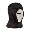 Winter Hard Hat Liner, Insulated, Sherpa Fleece Lined, Shoulder Length, Ergodyne N-Ferno 6952,Black view 1