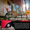 Protect Life Survival First Aid Kit for Home/Business, Camping Kits 160pcs view 3