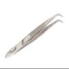 SE Stainless Steel Curved Splinter Tweezers - 517TW-CH view 1