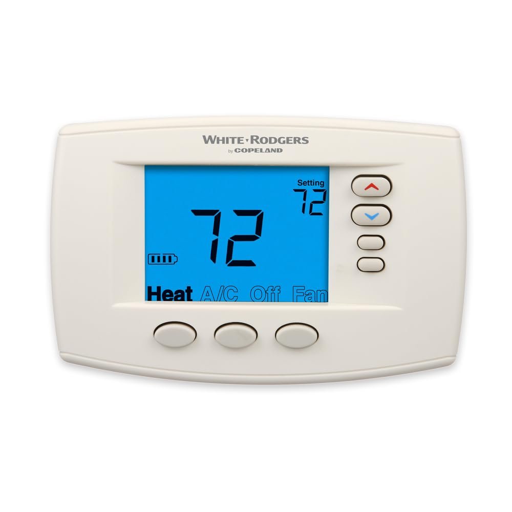 White-Rodgers Blue Universal Digital Programmable Thermostat, 1F95-0671
