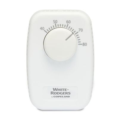 White-Rodgers Mechanical Line Voltage Thermostat, 1G65-641