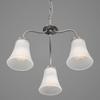 Progress Lighting Classic 3-Light Chandelier, Brushed Nickel view 2
