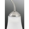 Progress Lighting Classic 3-Light Chandelier, Brushed Nickel view 4