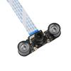 Unistorm Raspberry Pi 4 Camera Module Night Vision with 3.6mm Adjustable Focal Length 2pcs IR Sensor LED Light Also for Raspberry Pi 3 Model B+ and Model B view 1