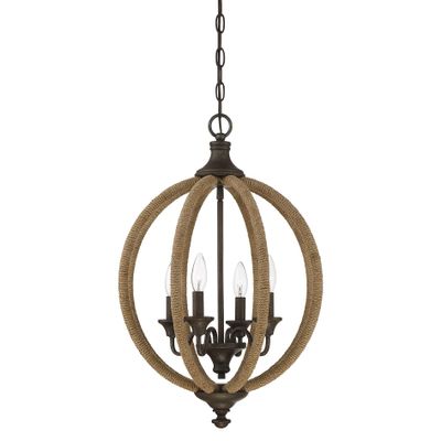 Savoy House 7-9215-4-32 Findlay 4-Light Pendant (17" W x 24" H)