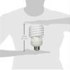TCP CFL Spring Lamp, 300W Equivalent, Daylight White (5000K) MOGUL Base Spiral Light Bulb , 120 Volt view 2