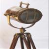 Antique Look Nautical Searchlight W/Tripod Collectable Search Light Stand Spot Light Studio Table Lamp view 3