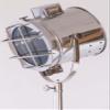 Nautical Photography Chrome Studio Floor Lamp Searchlight Spot Light Metal Tripod Stand view 4