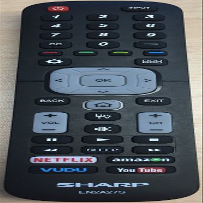 USARMT New EN2A27S Remote fits for Smart TV Models Sharp LC40N5000U LC-50N5000U