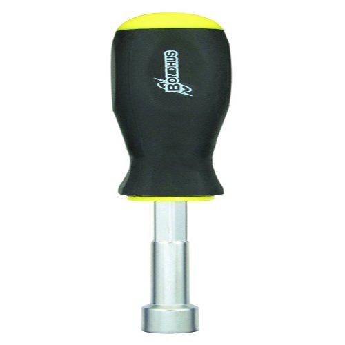 Bondhus 38412 1/4" Hollow Shaft Nut Driver, 3"