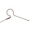 Point Source Audio CO-8WS-XSE-BR Omnidirectional Earworn Microphone 3.5mm Locking Connector Compatible with Sennheiser EW Series, Brown view 1