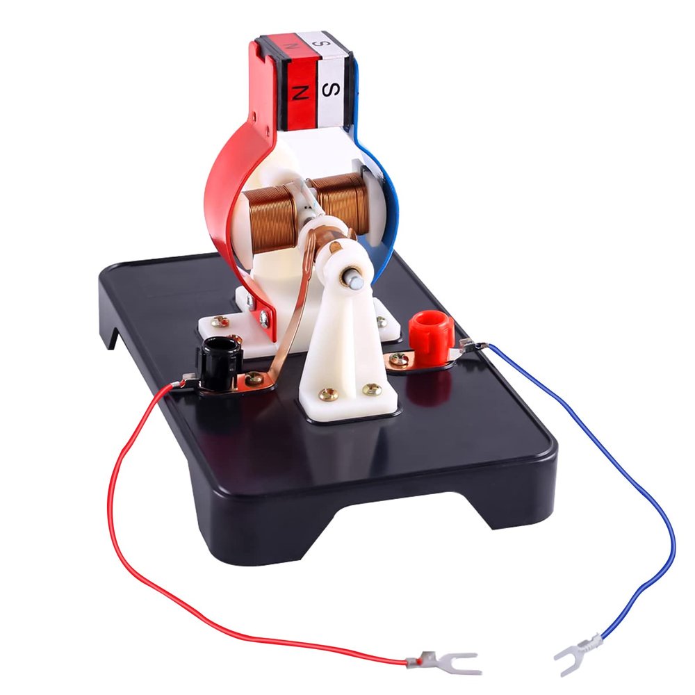 Electric Motor Kit, Icstation DIY Model Motor 3V 6V DC Motors Simple Assemble Kit for Adult